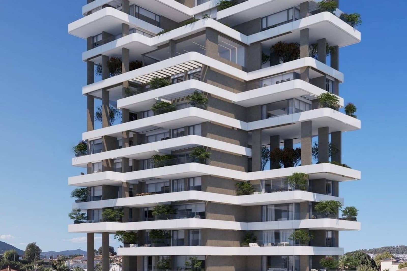 3 sypialnia Apartament na sprzedaż w Calpe / Calp z basenem garażem - 698 000 € (Ref: 9569068)