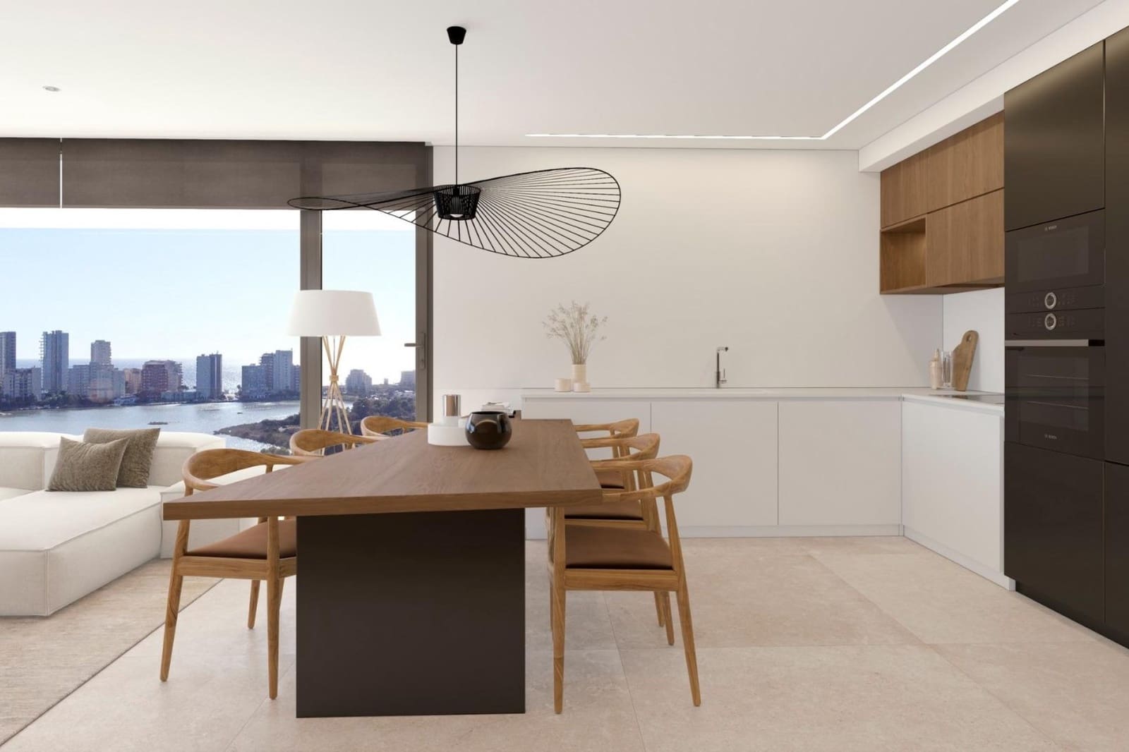 3 sypialnia Apartament na sprzedaż w Calpe / Calp z basenem garażem - 698 000 € (Ref: 9569068)