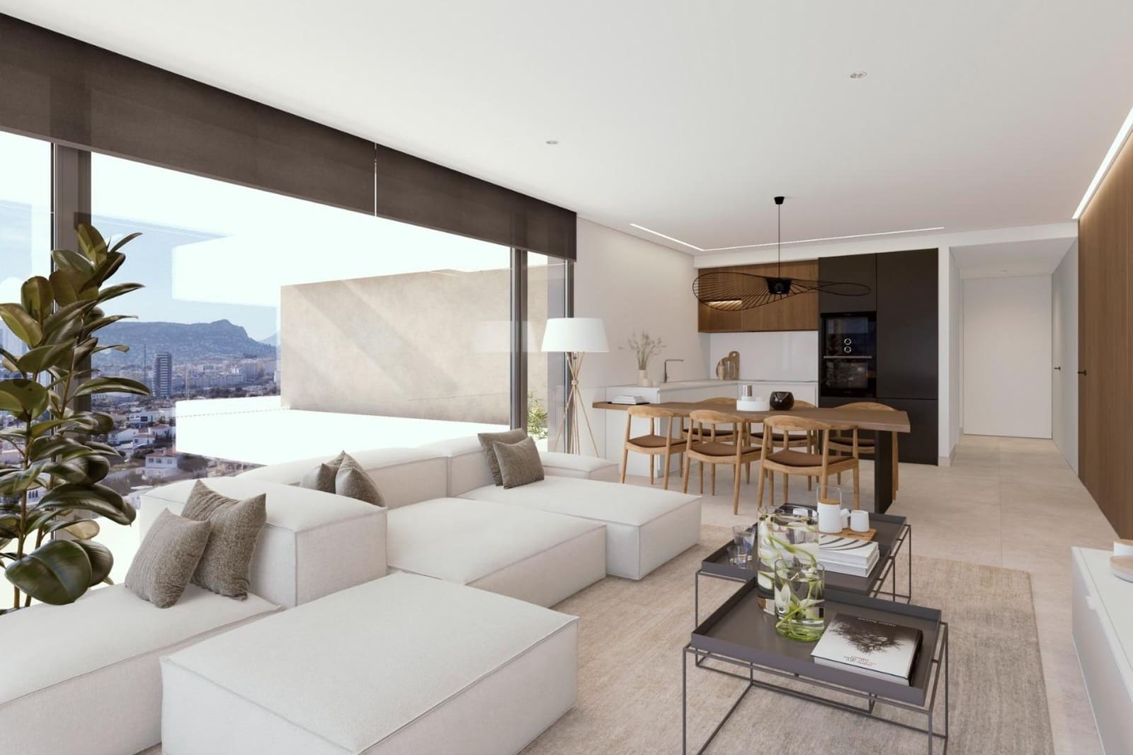 3 sypialnia Apartament na sprzedaż w Calpe / Calp z basenem garażem - 698 000 € (Ref: 9569068)