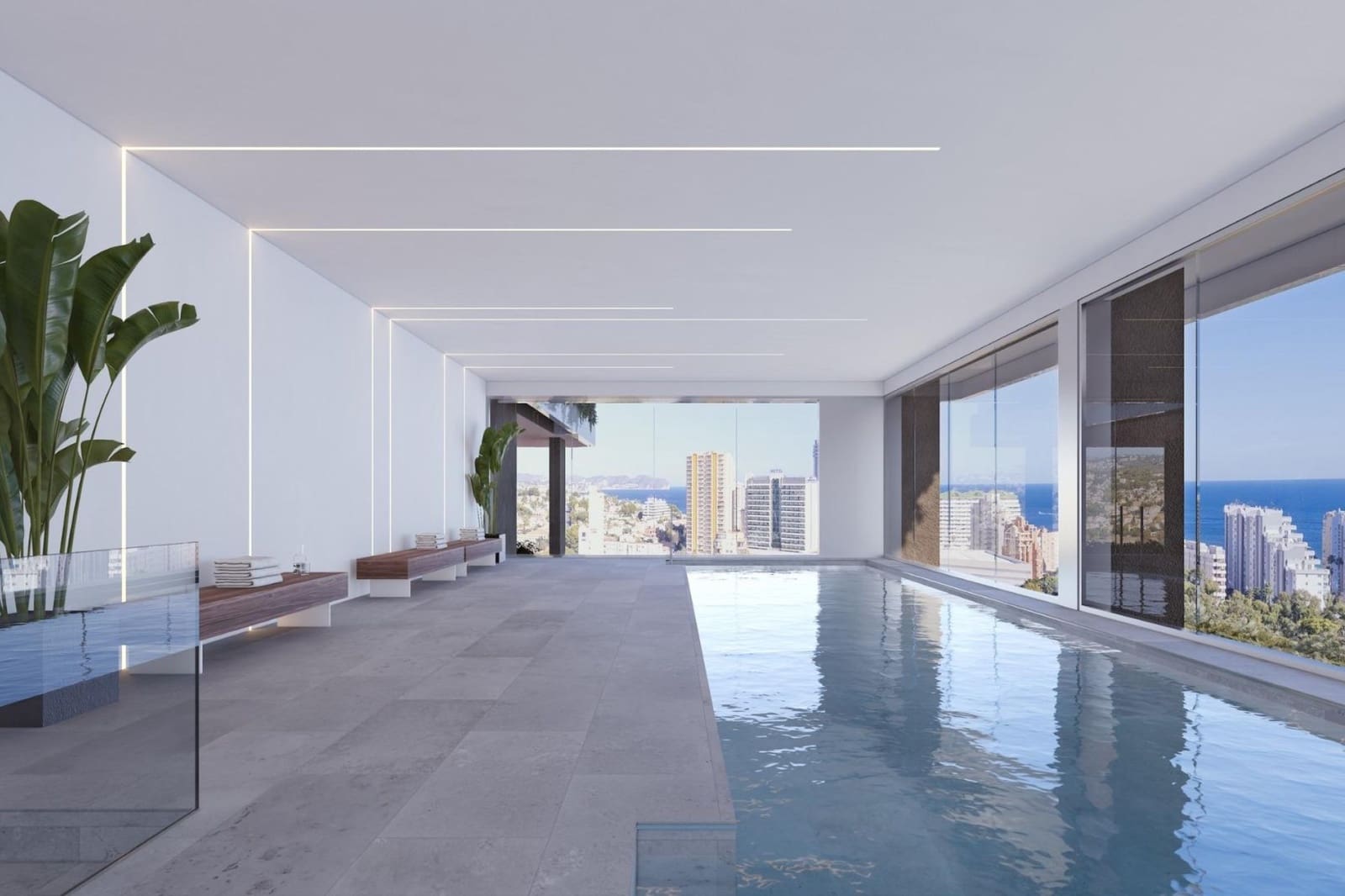 3 sypialnia Apartament na sprzedaż w Calpe / Calp z basenem garażem - 698 000 € (Ref: 9569068)