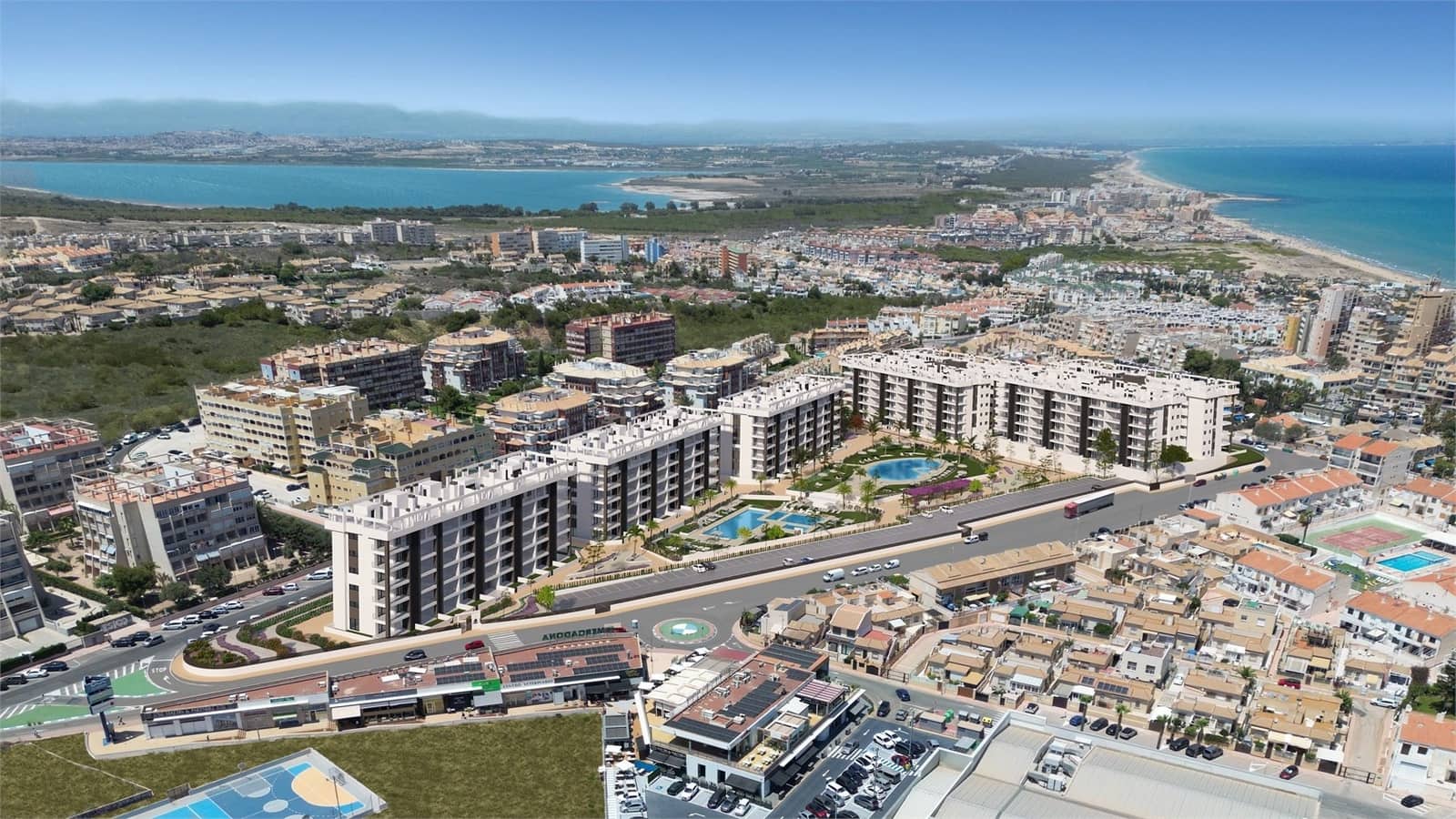 Huoneisto myytävänä paikassa La Mata mukana uima-altaan 
autotalli - 285 000 € (Ref: 9591649)