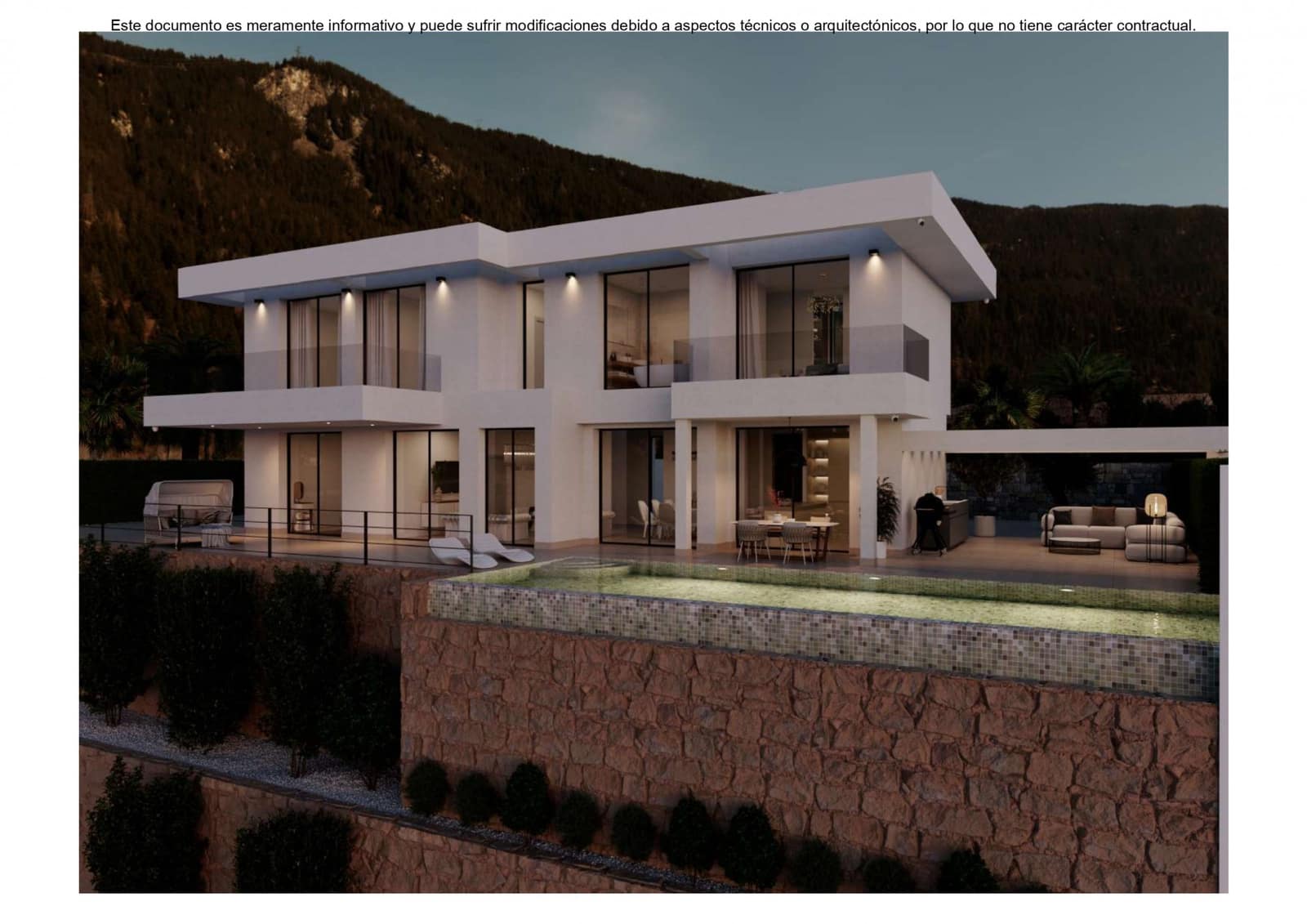 4 quarto Moradia para venda em Finestrat com piscina garagem - 2 750 000 € (Ref: 9674566)