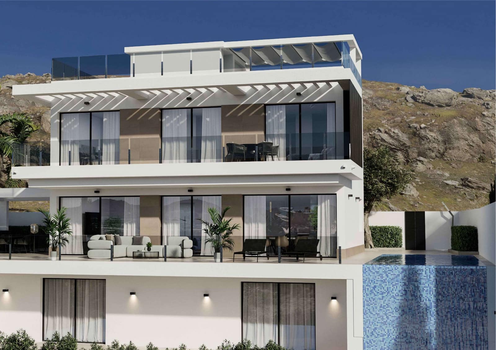 4 bedroom Villa for sale in Finestrat with pool garage - € 2,900,000 (Ref: 9674567)