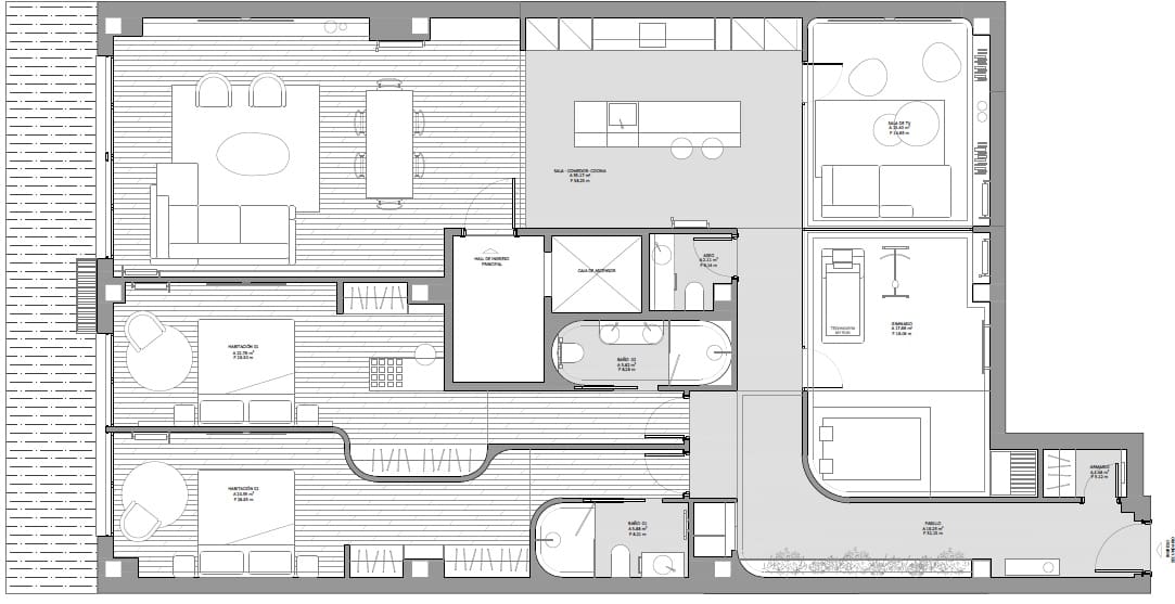 2 soveværelse Lejlighed til salg i Madrid by med garage - € 1.840.000 (Ref: 9704983)