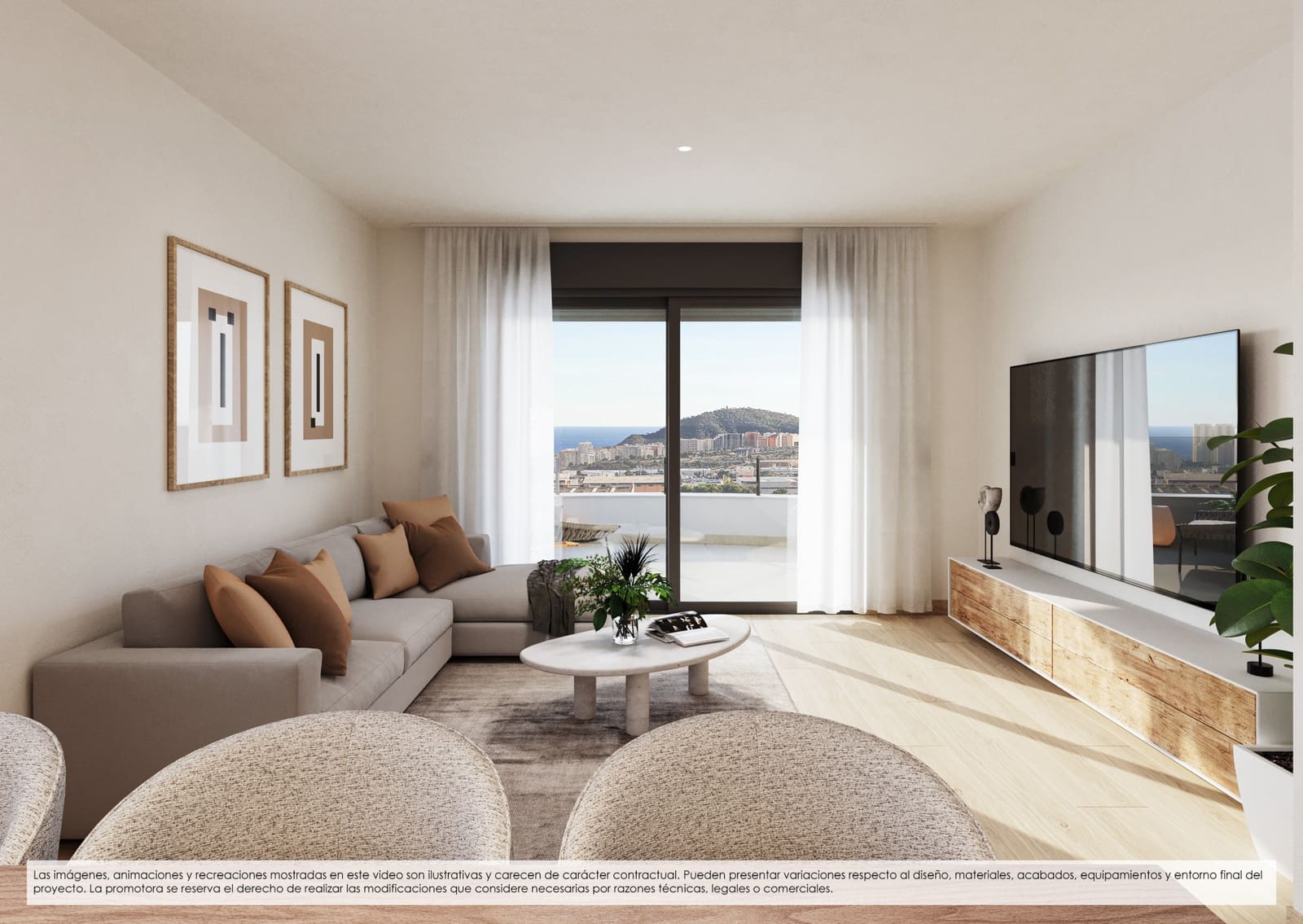 2 chambre Appartement à vendre à Finestrat avec piscine garage - 358 000 € (Ref: 9812381)