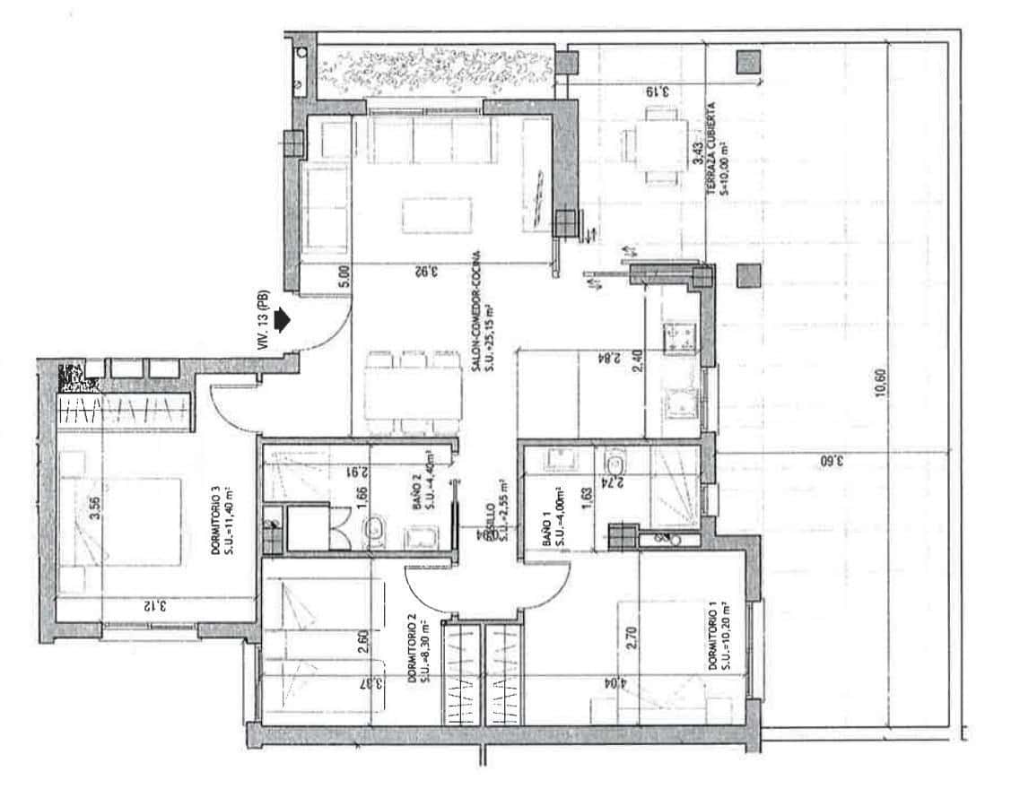 Apartamento de 3 habitaciones en Guardamar del Segura en venta con piscina garaje - 329.990 € (Ref: 10006373)