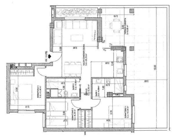 3 soveværelse Lejlighed til salg i Los Secanos, Guardamar del Segura med swimmingpool garage - € 329.990 (Ref: 10006373)