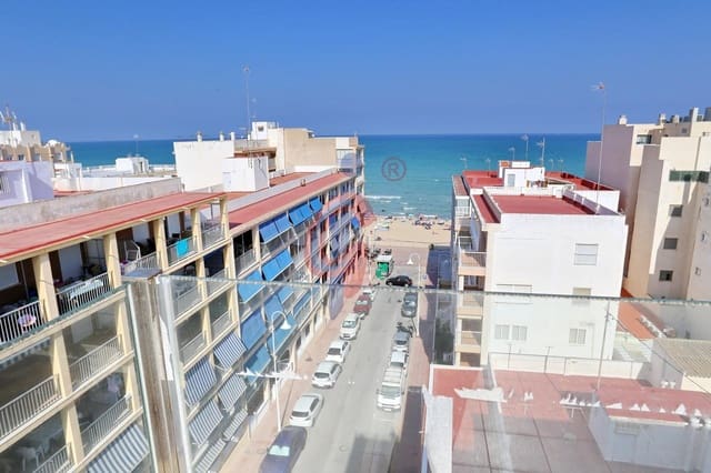 2 Zimmer Wohnung zu verkaufen in Guardamar Playa, Guardamar del Segura mit Garage - 190.000 € (Ref: 9165869)