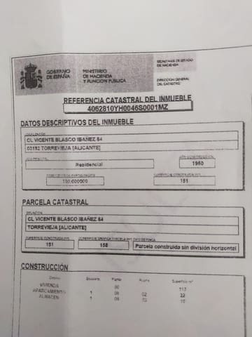 Byggegrund til salg i Las Piscinas Naturales, Torrevieja - € 270.000 (Ref: 9322005)