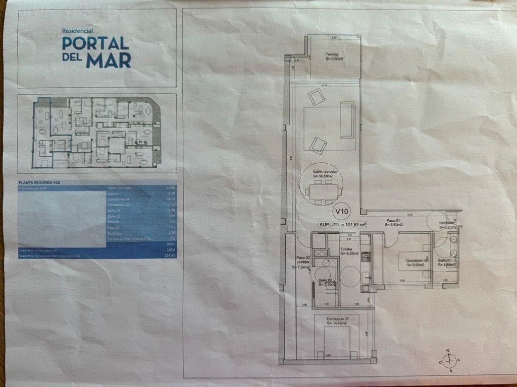 2 camera da letto Appartamento in vendita in Guardamar del Segura con piscina garage - 329.000 € (Rif: 9349665)