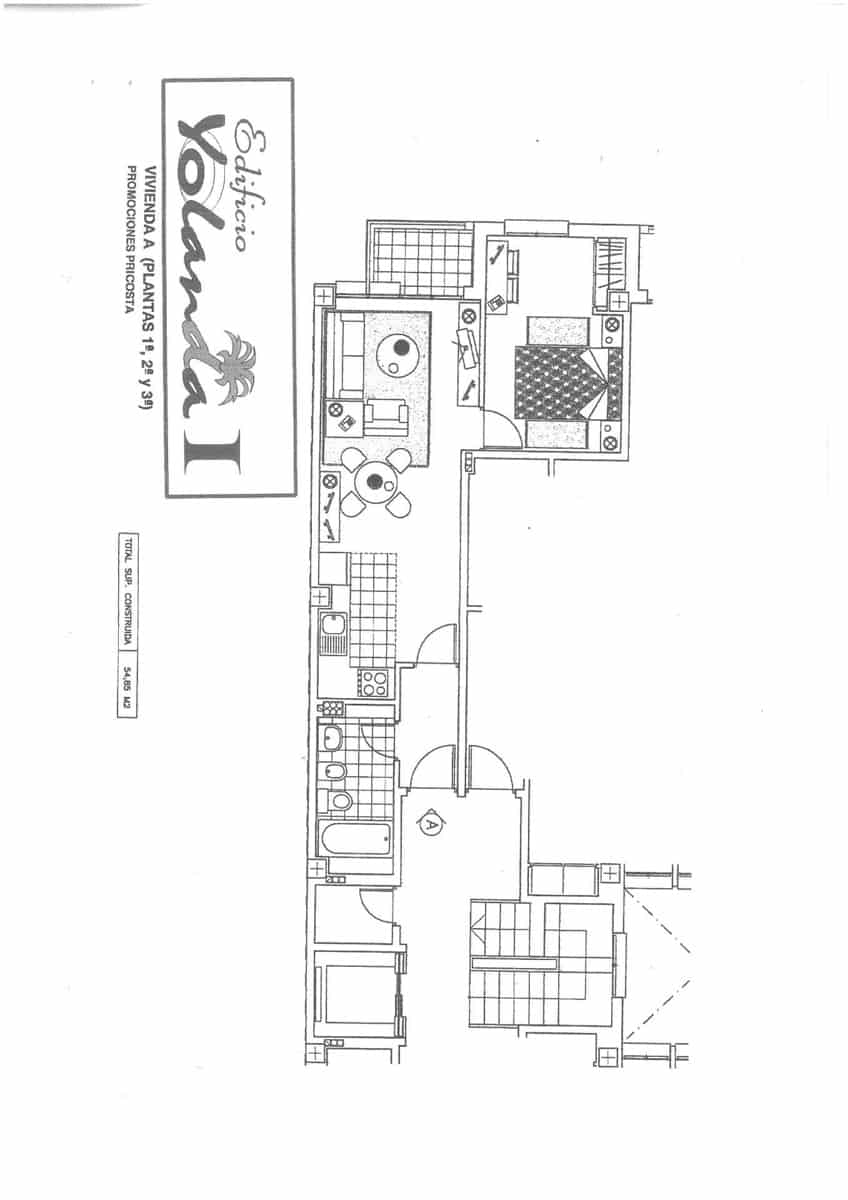 2 sypialnia Mieszkanie na sprzedaż w Guardamar del Segura - 139 990 € (Ref: 9586623)