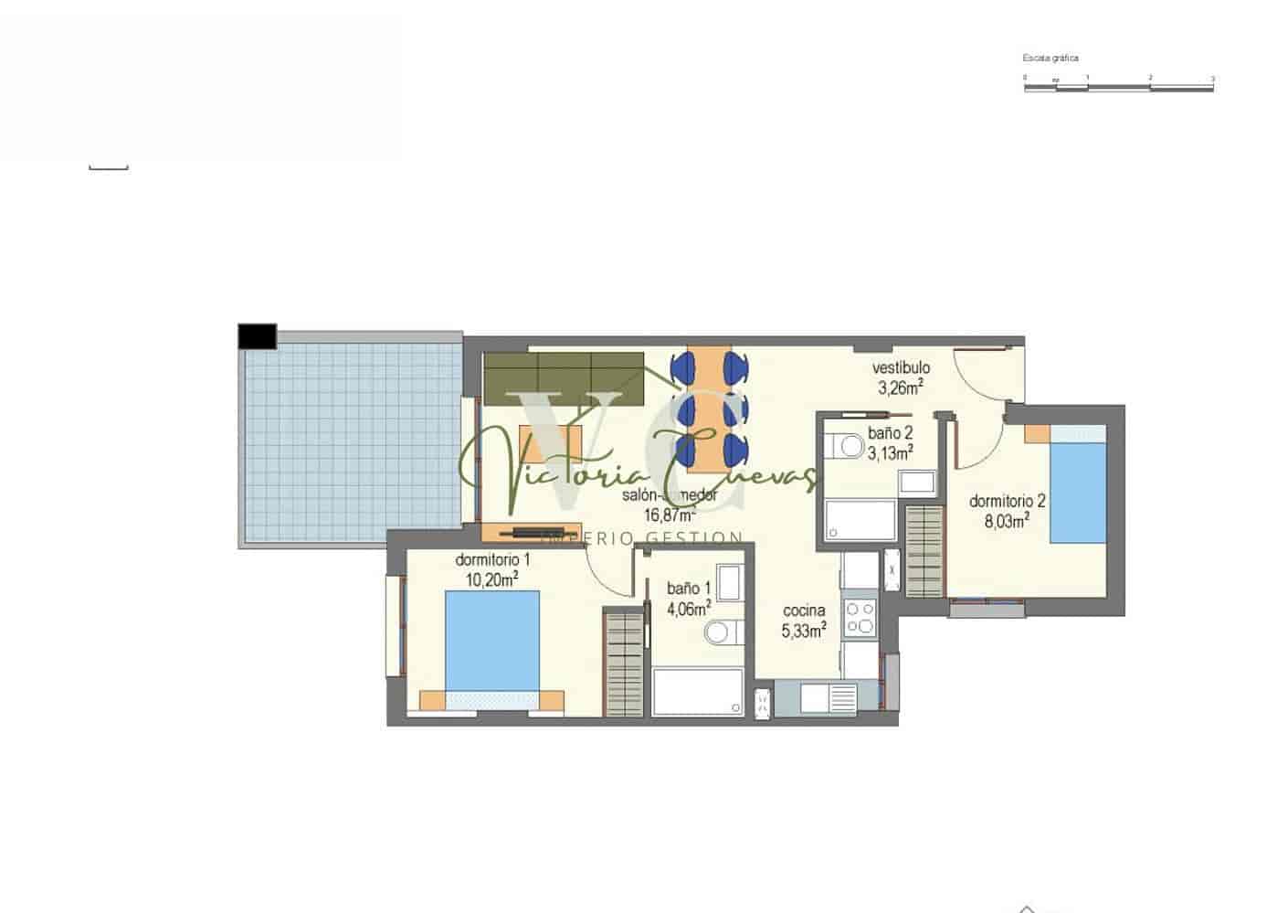 2 soverom Leilighet til salgs i Valle Niza med svømmebasseng garasje - € 399 000 (Ref: 10167462)