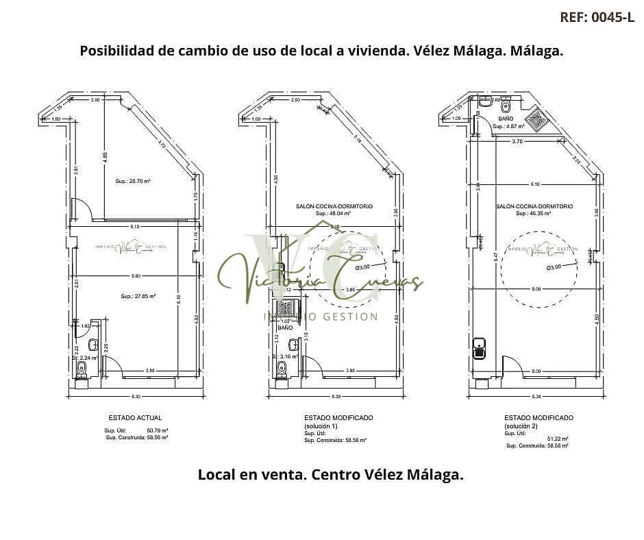 2 bedroom Commercial for sale in Velez-Malaga - € 90,000 (Ref: 7734654)