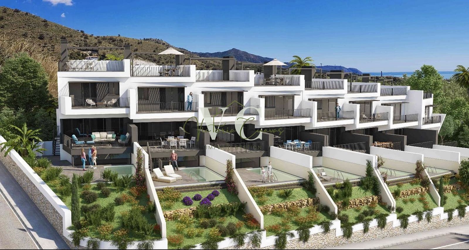 Huoneisto myytävänä paikassa Nerja mukana uima-altaan - 550 000 € (Ref: 8573077)
