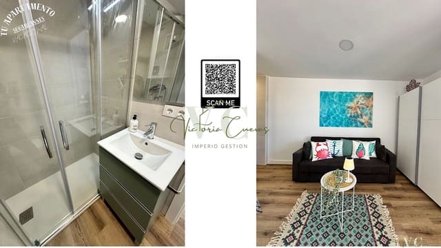 1 soveværelse Studio til leje i Laguna Beach, Torrox med swimmingpool - € 750 (Ref: 9111055)