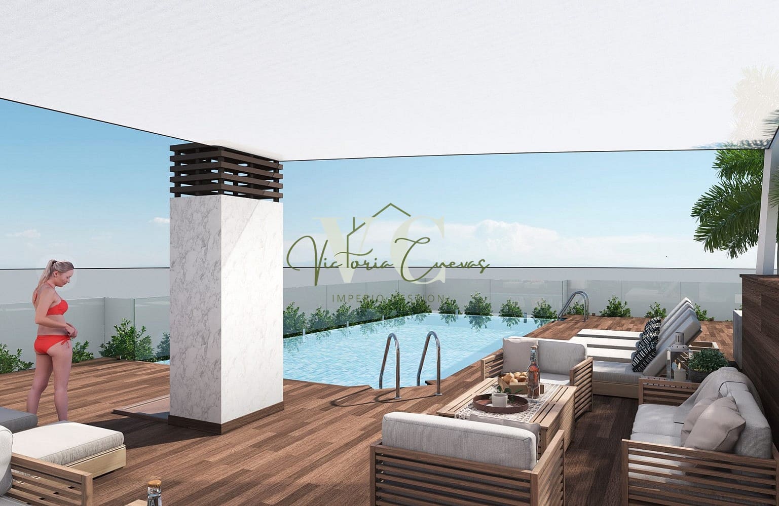 3 Zimmer Apartment zu verkaufen in Torre del Mar mit Pool - 385.000 € (Ref: 9127264)