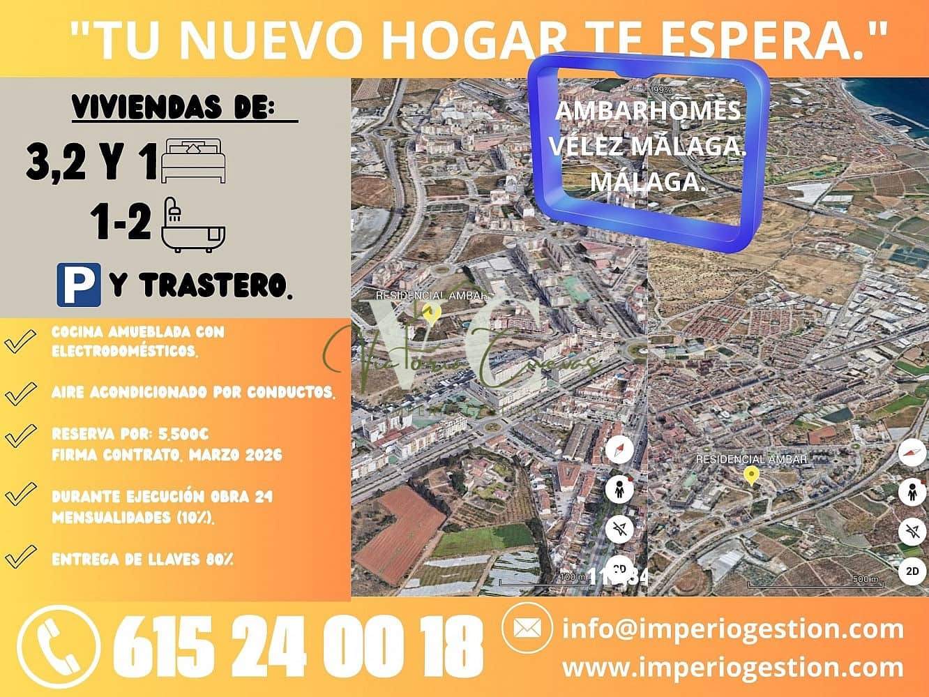 3 chambre Appartement à vendre à Velez-Malaga avec piscine garage - 254 950 € (Ref: 9819730)