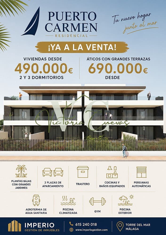 3 bedroom Apartment for sale in Caleta de Velez with pool - € 560,000 (Ref: 9981491)