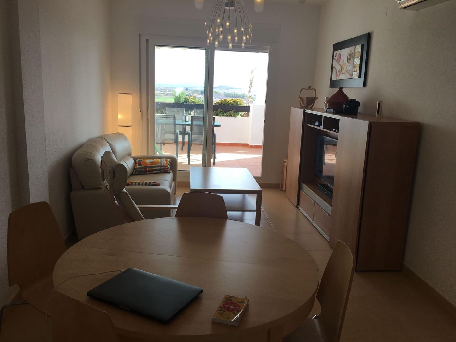2 quarto Penthouse para venda em Alhama de Murcia com piscina garagem - 115 000 € (Ref: 10047314)