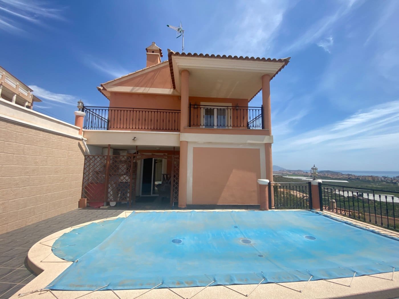 6 makuuhuone Huvila myytävänä paikassa Puerto de Mazarron mukana uima-altaan - 590 000 € (Ref: 7807796)