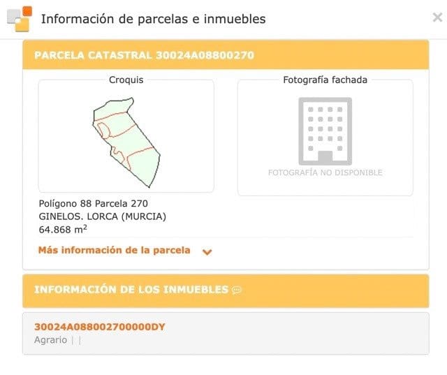 Mark till salu i Lorca - 65 000 € (Ref: 7807812)