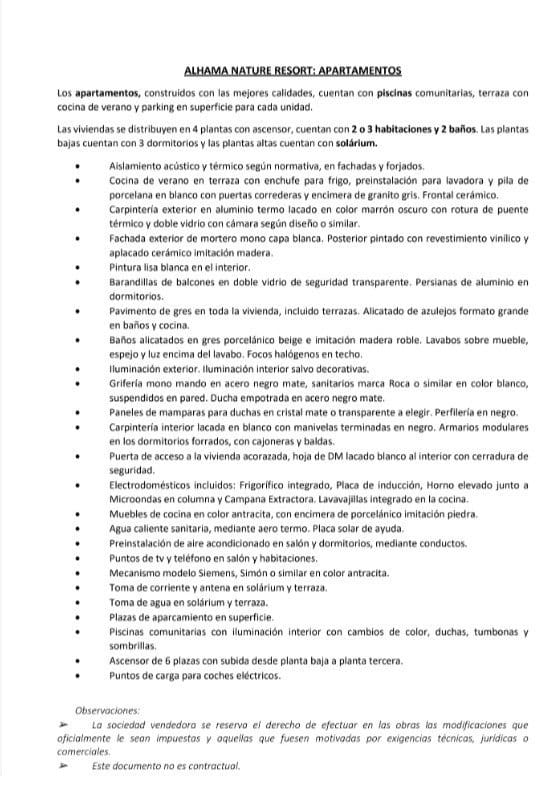 2 slaapkamer Appartement te koop in Condado de Alhama - € 189.900 (Ref: 7807815)