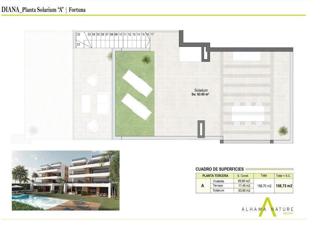 2 slaapkamer Appartement te koop in Condado de Alhama - € 189.900 (Ref: 7807815)