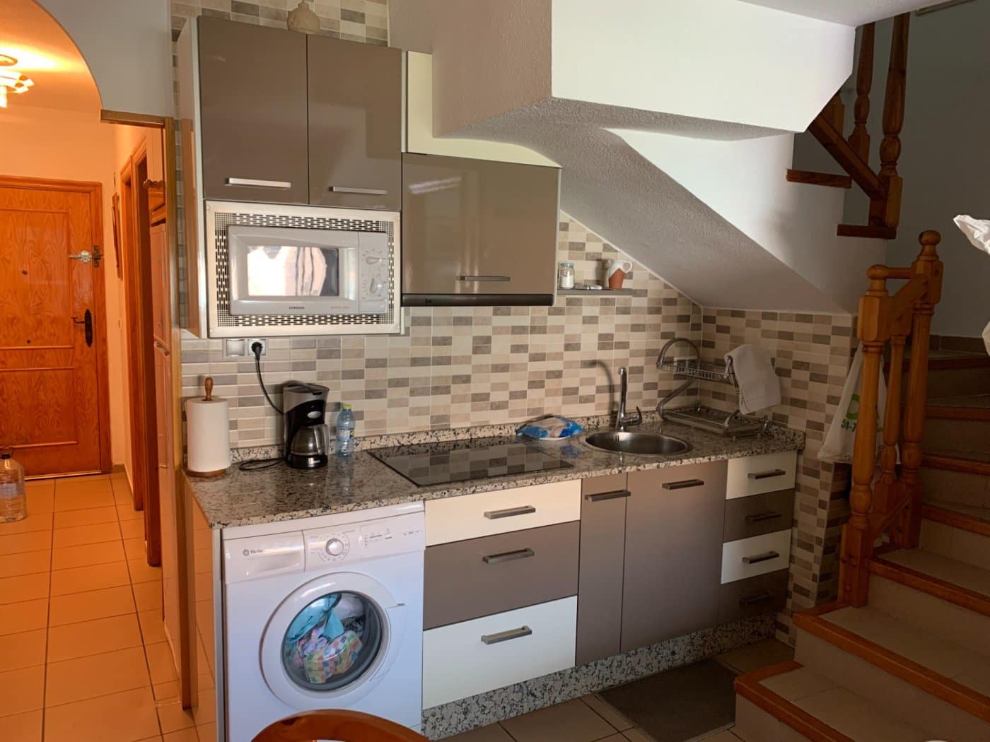 2 soveværelse Penthouse til salg i Puerto de Mazarron med swimmingpool garage - € 135.000 (Ref: 7829280)