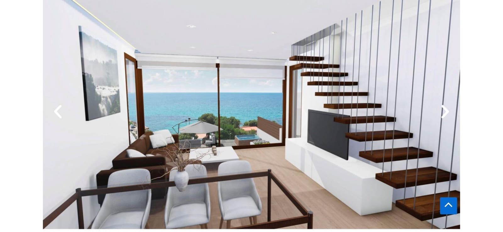 2 soveværelse Rækkehus til salg i Isla Plana med garage - € 320.000 (Ref: 8411558)