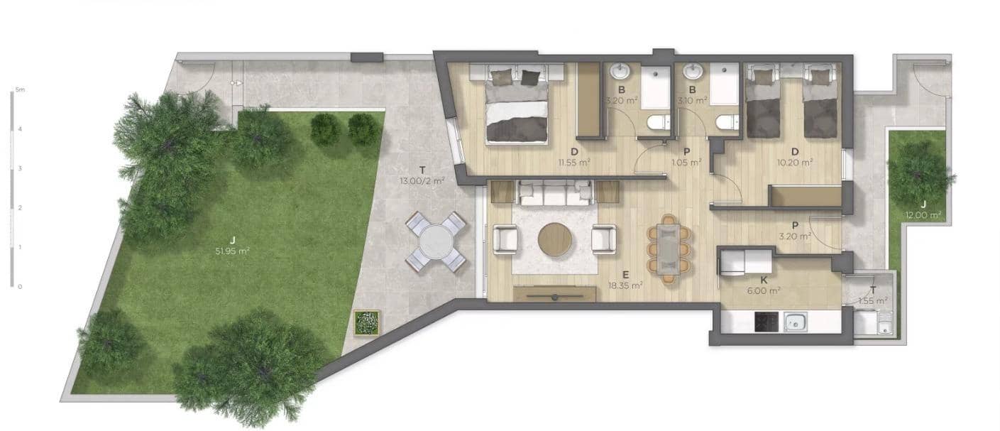 2 quarto Moradia para venda em Alamillo com garagem - 309 000 € (Ref: 8421248)