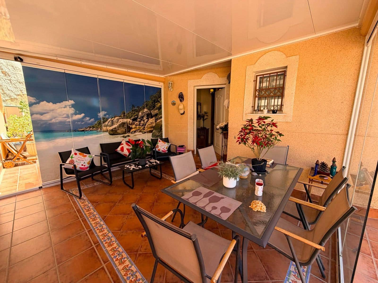 5 chambre Villa/Maison Semi-Mitoyenne à vendre à Puerto de Mazarron avec piscine garage - 299 000 € (Ref: 9089678)