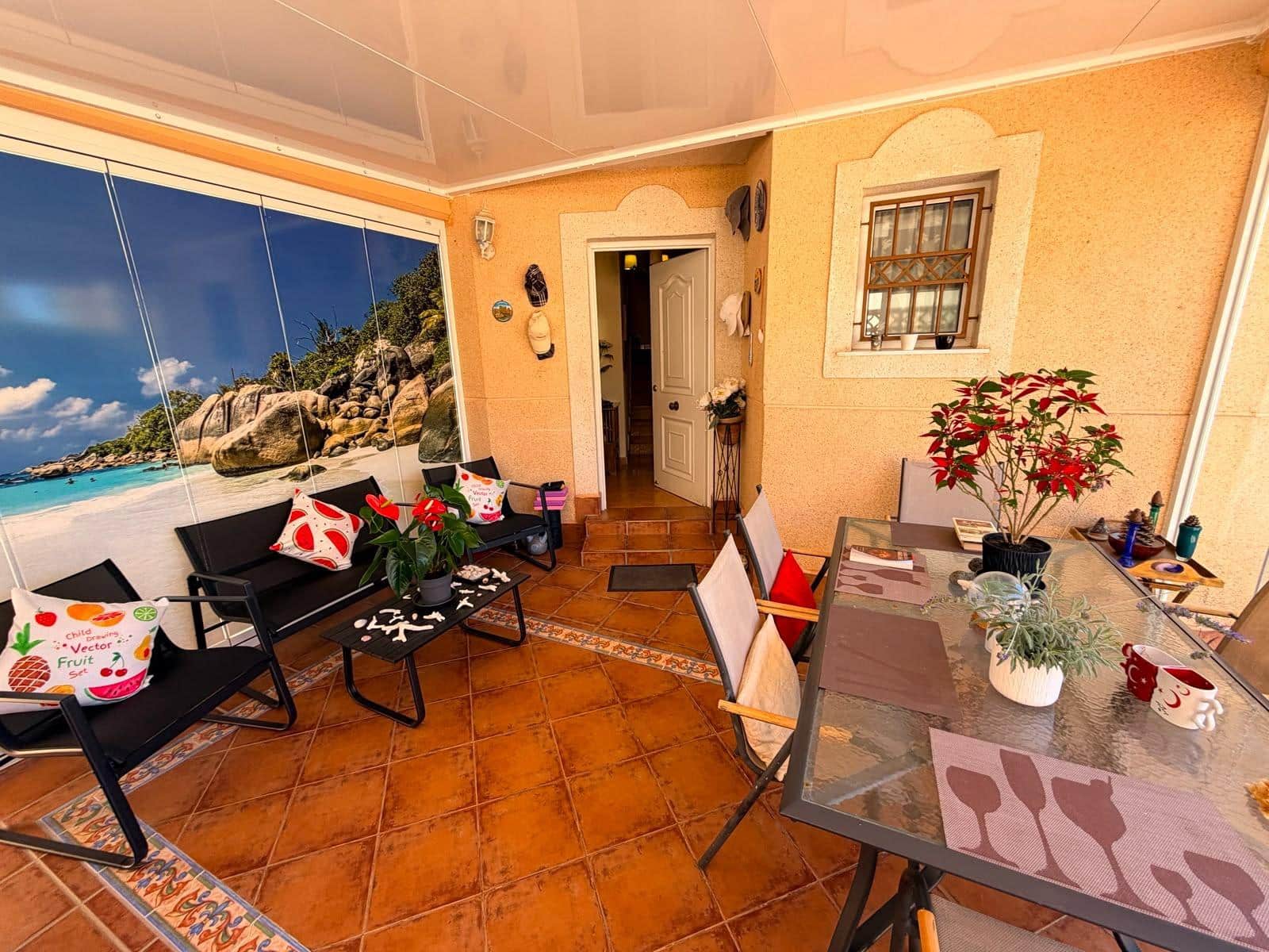 5 chambre Villa/Maison Semi-Mitoyenne à vendre à Puerto de Mazarron avec piscine garage - 299 000 € (Ref: 9089678)