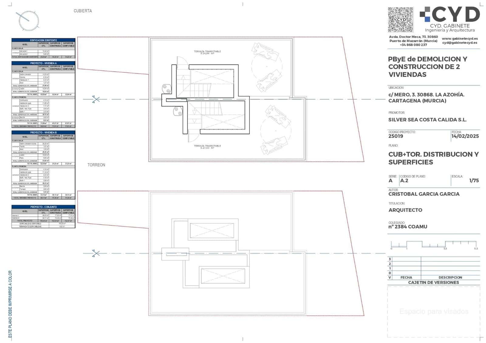 3 soveværelse Lejlighed til salg i La Azohia - € 295.000 (Ref: 9303415)