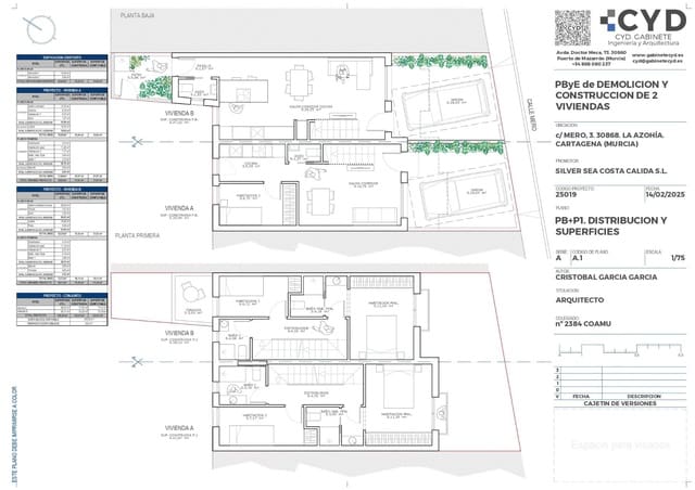3 soveværelse Lejlighed til salg i La Azohia, Cartagena - € 295.000 (Ref: 9303415)