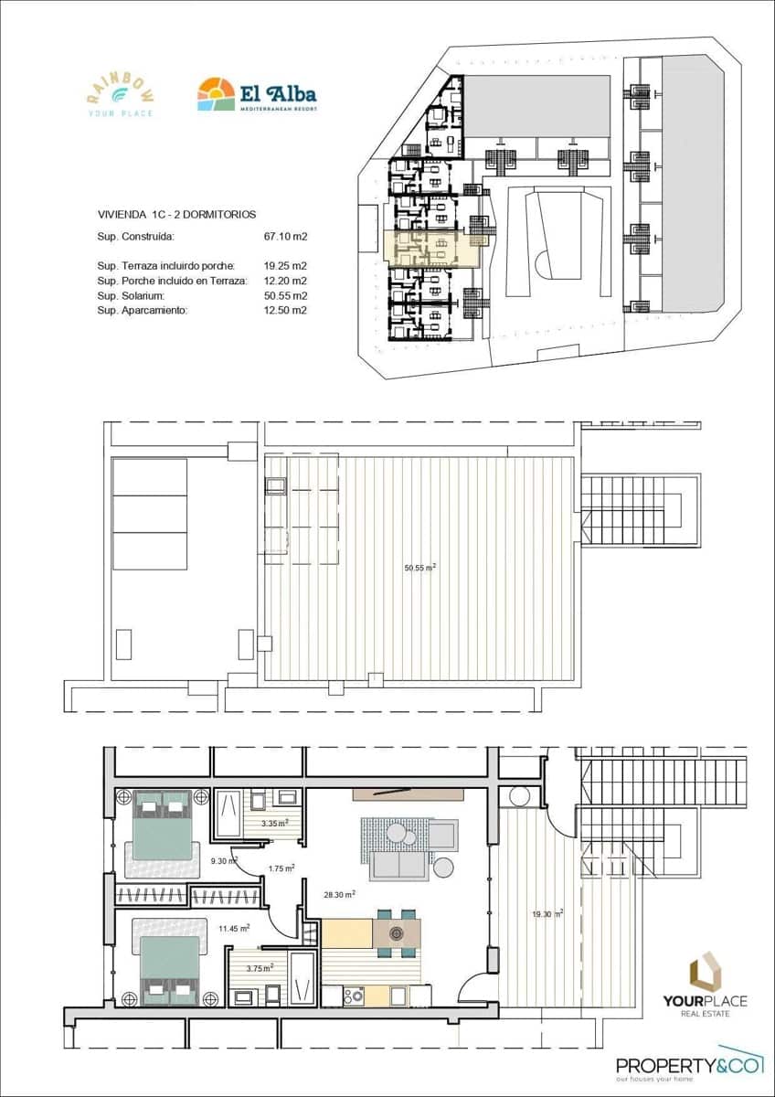 3 makuuhuone Huoneisto myytävänä paikassa Roldan - 223 000 € (Ref: 9317793)