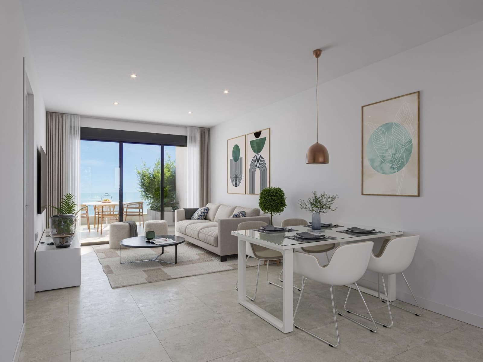 3 quarto Apartamento para venda em Los Narejos com piscina garagem - 379 000 € (Ref: 10016914)