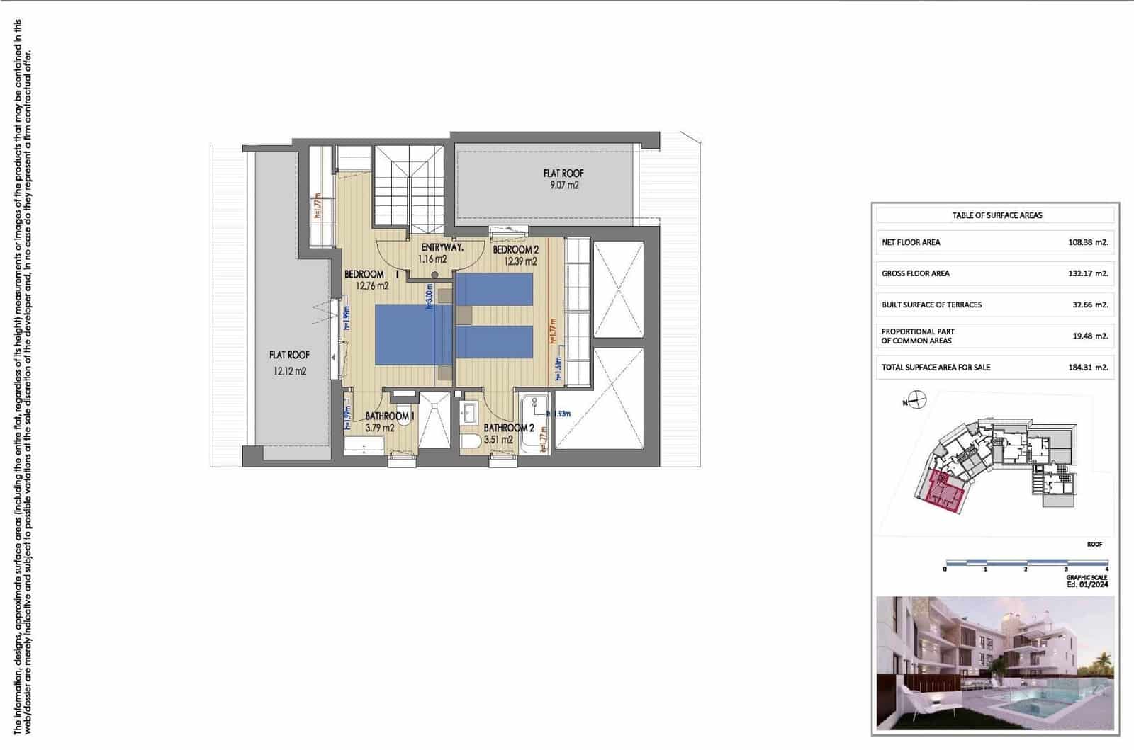 4 sovrum Lägenhet till salu i Javea / Xabia med pool garage - 647 000 € (Ref: 10027658)