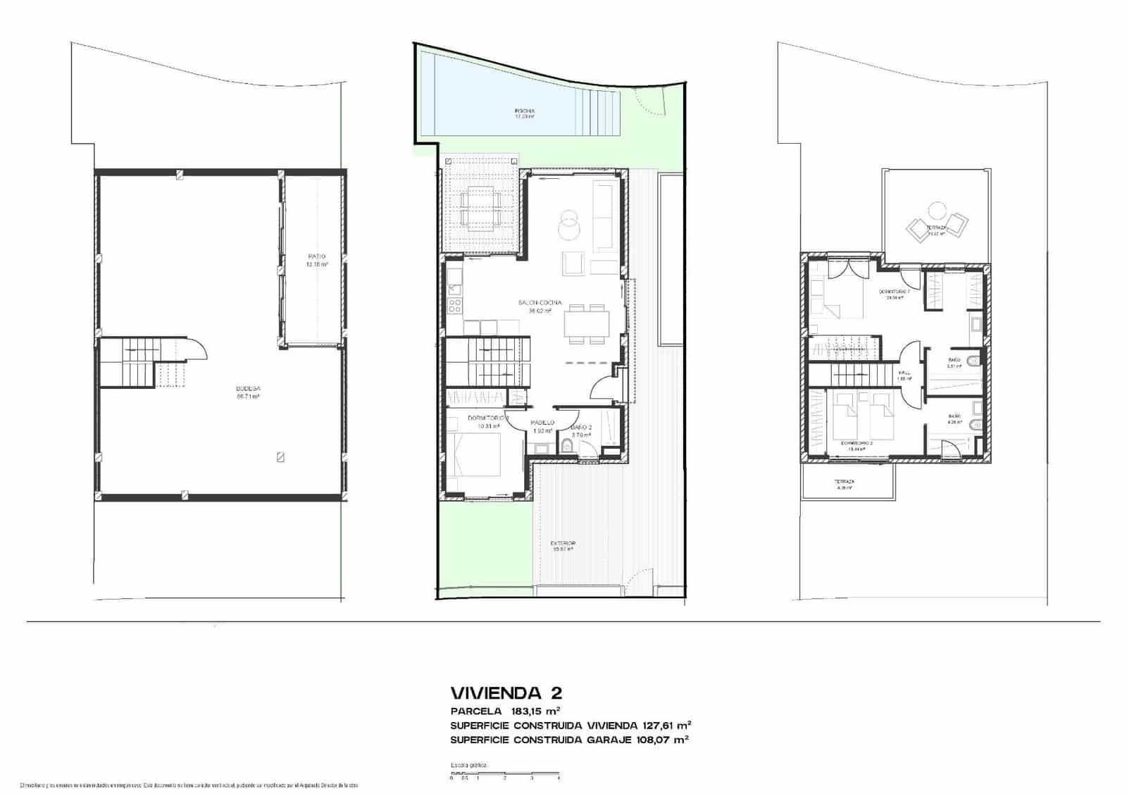 3 soveværelse Villa til salg i Torre-Pacheco med swimmingpool garage - € 550.000 (Ref: 10049876)