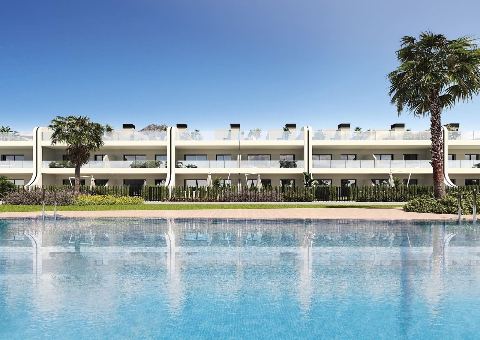 Apartamento de 3 habitaciones en La Manga Club en venta con piscina garaje - 400.000 € (Ref: 10050487)
