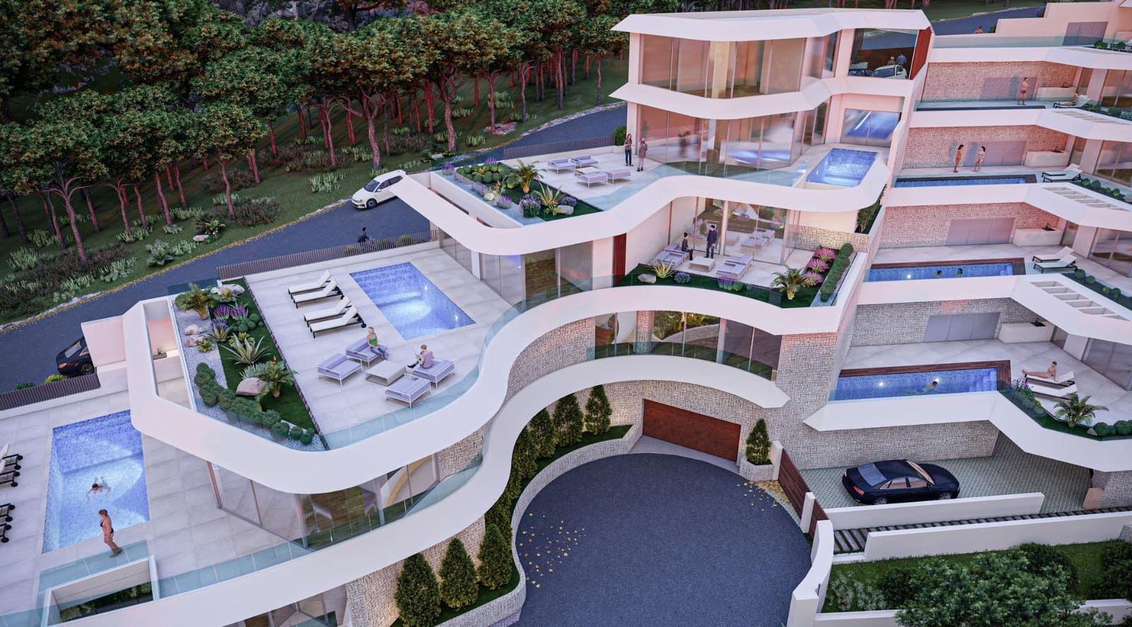Chalet de 4 habitaciones en Calpe / Calp en venta con piscina garaje - 2.600.000 € (Ref: 10085276)