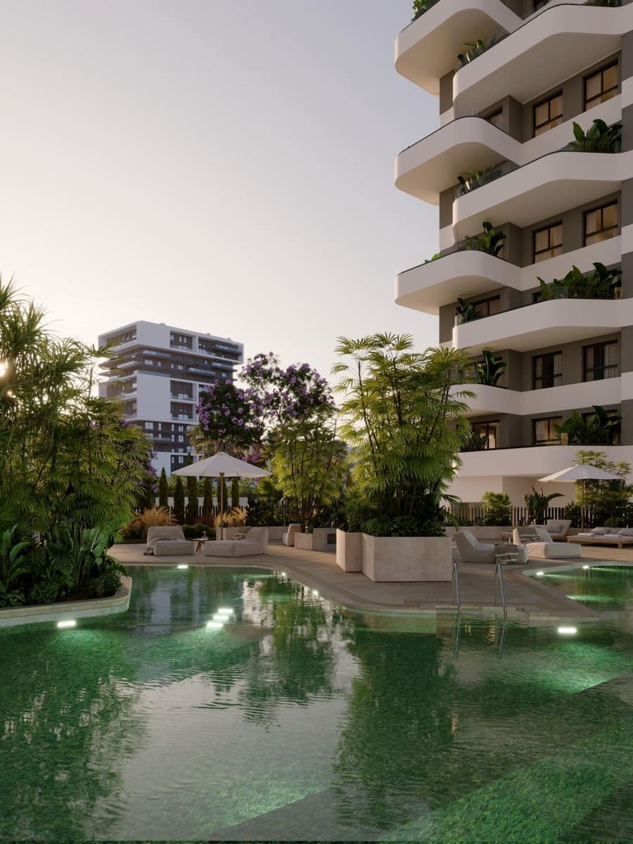 2 Zimmer Apartment zu verkaufen in Calpe / Calp mit Pool - 405.000 € (Ref: 10085277)