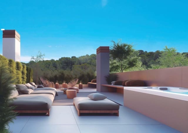 2 Zimmer Penthouse zu verkaufen in La Nucia Pueblo  , La Nucia mit Pool Garage - 449.427 € (Ref: 10085279)