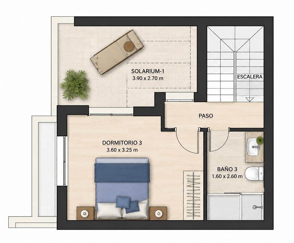 3 sovrum Hus till salu i Orihuela Costa med pool - 315 000 € (Ref: 10099464)