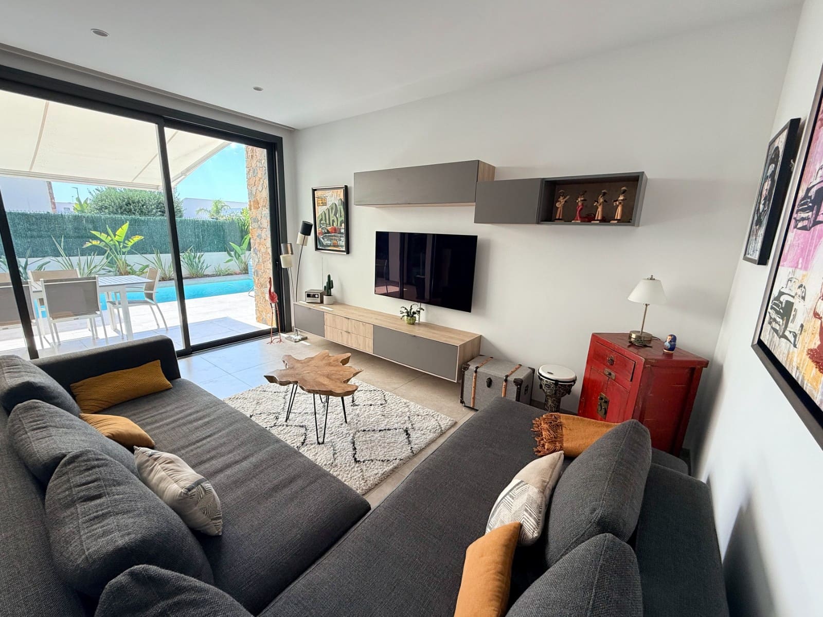 3 soveværelse Villa til salg i Santiago de la Ribera med swimmingpool - € 489.000 (Ref: 10174312)