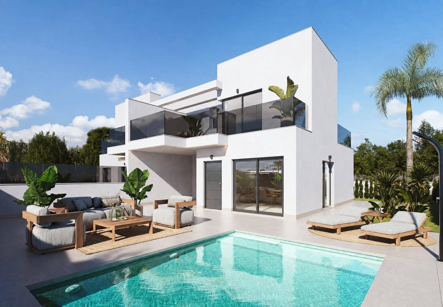 3 Zimmer Villa zu verkaufen in Los Alcazares mit Pool - 428.000 € (Ref: 10183965)