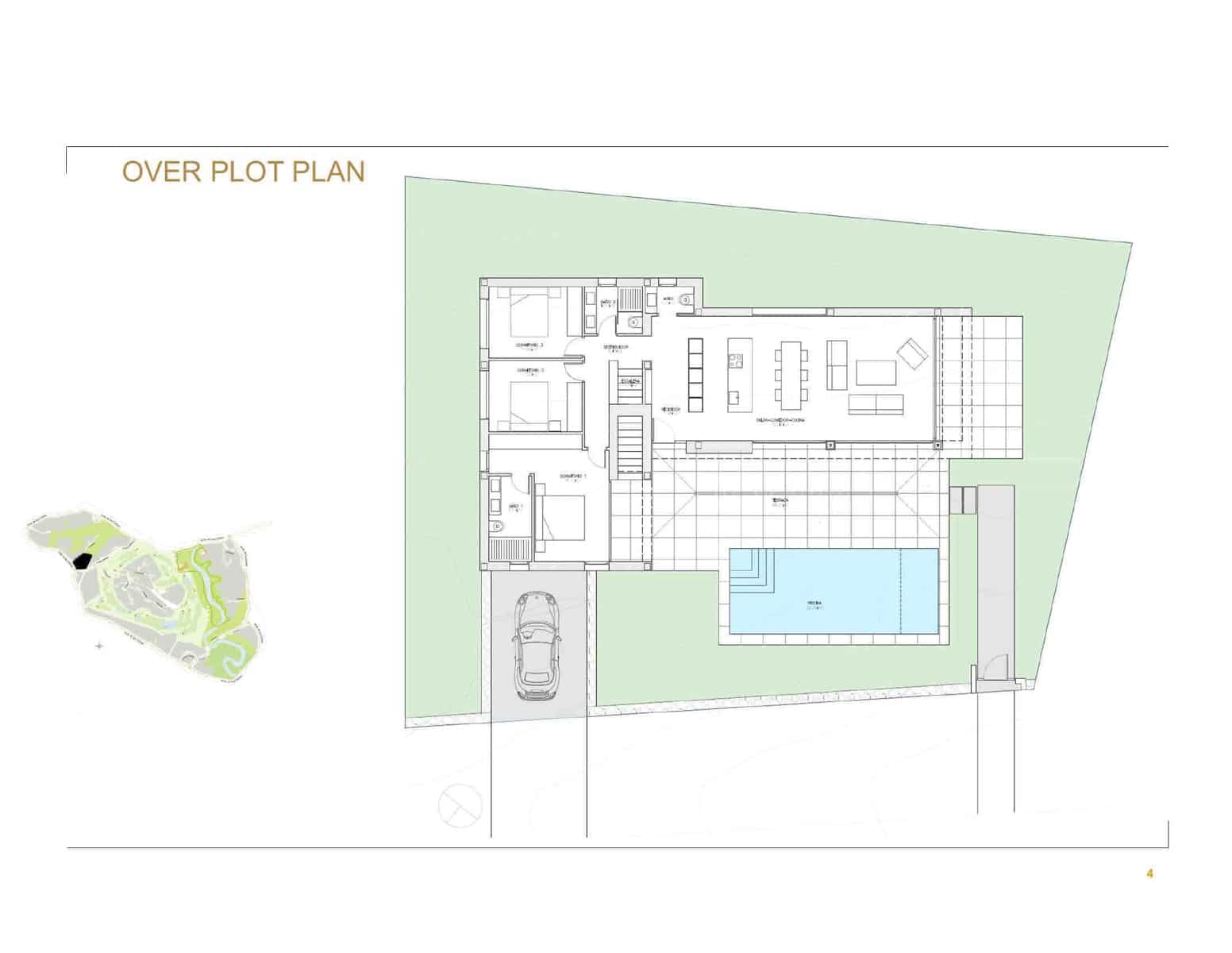 3 sovrum Villa till salu i Las Colinas Golf med pool - 875 000 € (Ref: 6703122)