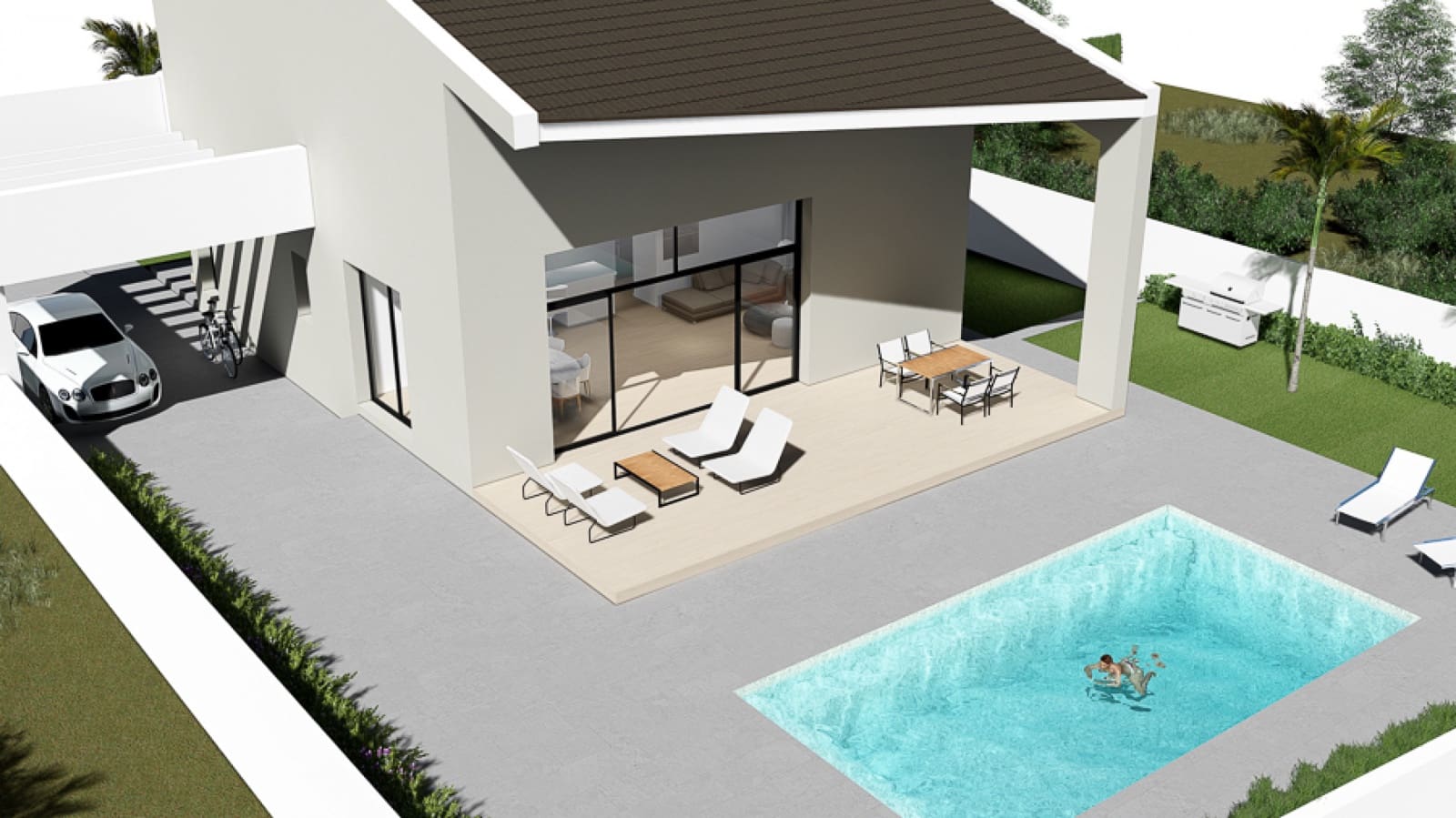 3 soverom Villa til salgs i La Zenia med svømmebasseng garasje - € 850 000 (Ref: 6703126)