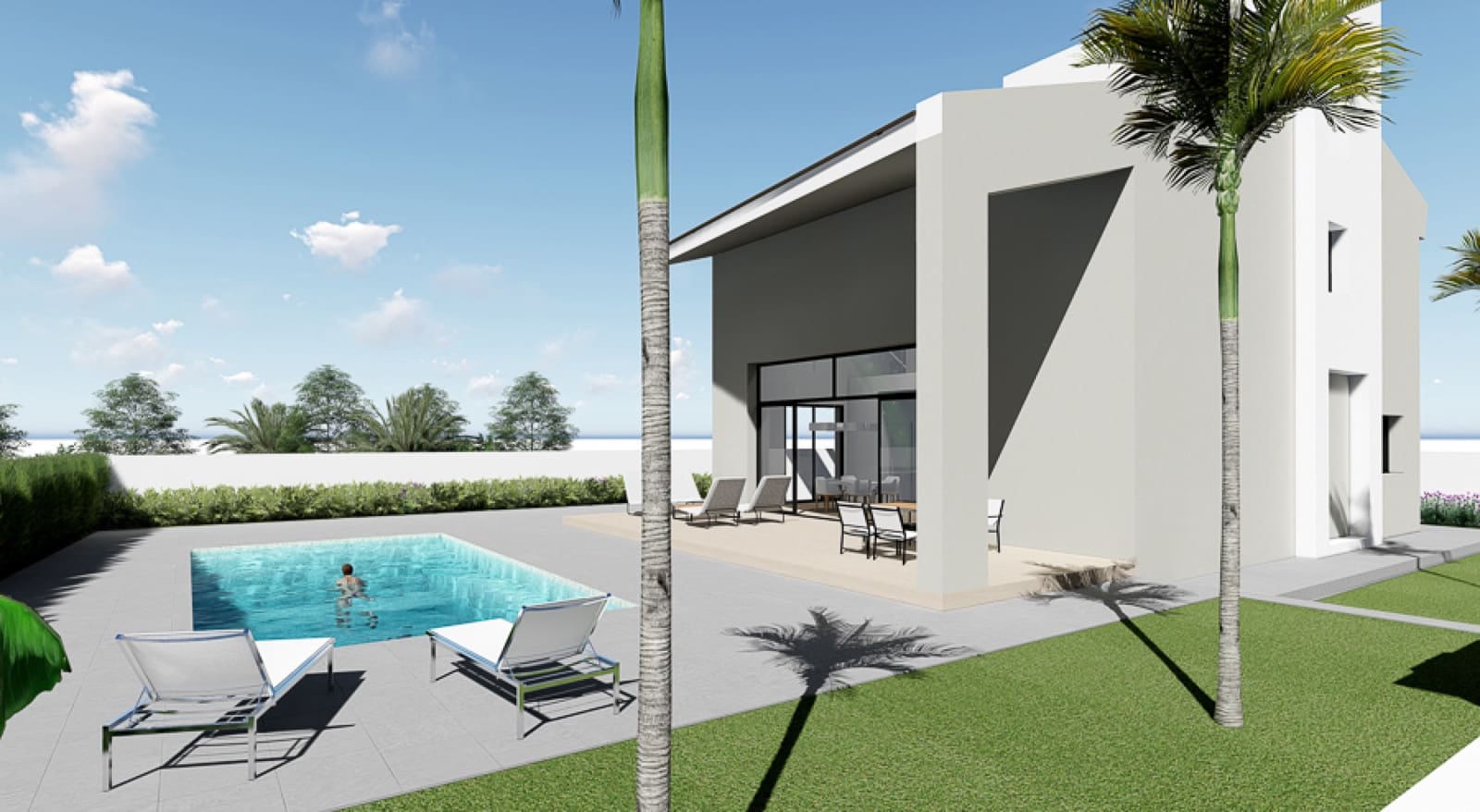 3 soverom Villa til salgs i La Zenia med svømmebasseng garasje - € 850 000 (Ref: 6703126)