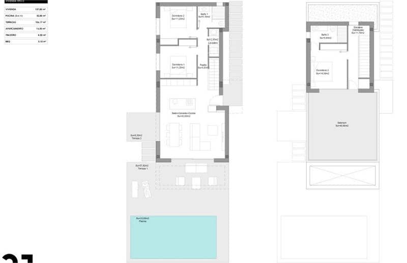 3 sypialnia Willa na sprzedaż w Los Montesinos z basenem garażem - 439 000 € (Ref: 6703187)