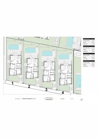 3 makuuhuone Huvila myytävänä paikassa Los Montesinos mukana uima-altaan 
autotalli - 450 000 € (Ref: 6703187)